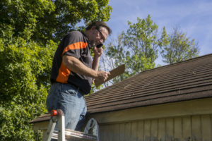 Roofer Expecting Hail Damaged Roof In Castle Rock